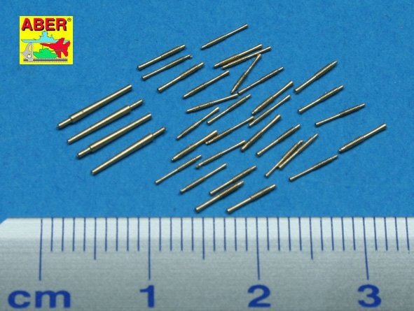 Aber 350L-43 Set of barrels 127mm x 4; 25mm x 30 for Japan Navy Yukikaze class Destroyer (1:350)