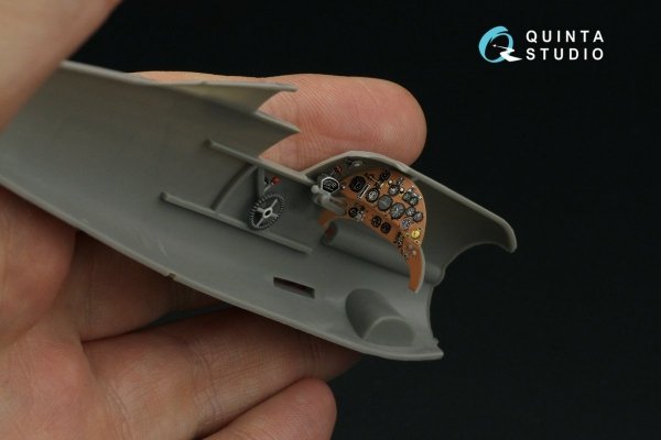 Quinta Studio QD48297 Gloster Gladiator MKI 3D-Printed &amp; coloured Interior on decal paper (Roden) 1/48
