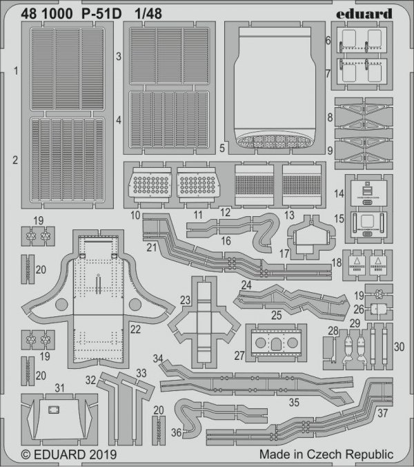Eduard 481000 P-51D 1/48 EDUARD