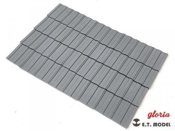 E.T. Model P35-204 WWII Roof Tiles Ludlow Type 1/35 ( dachówki )
