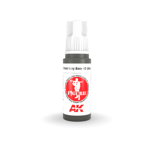 AK Interactive AK11423 Field Grey Base #2 (Grey Uniform) 17ml
