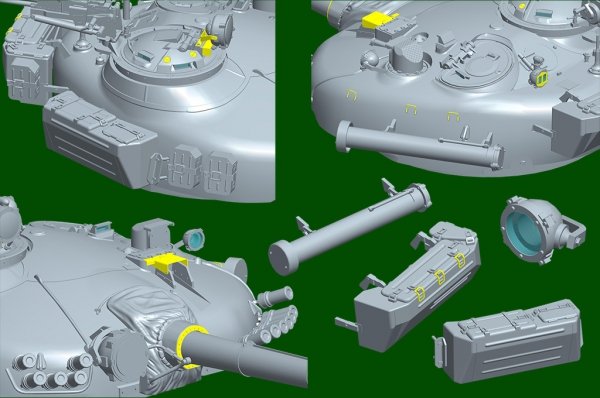 Trumpeter 09604 T-72M1 MBT 1/35