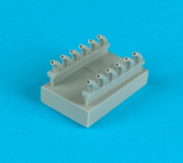 Quickboost QB48078 P39 Q/N Airacobra exhaust Eduard 1/48