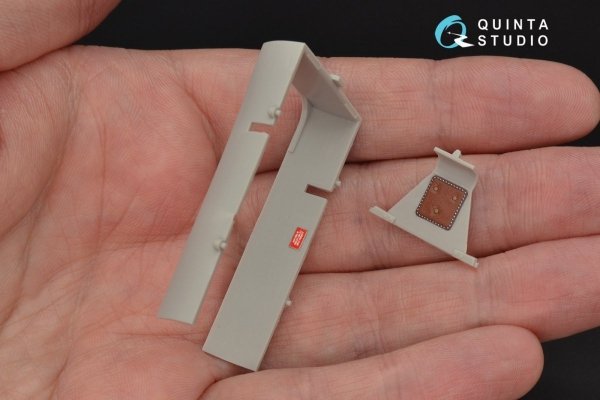 Quinta Studio QD32059 Me-262A 3D-Printed &amp; coloured Interior on decal paper (for Trumpeter kit) 1/32