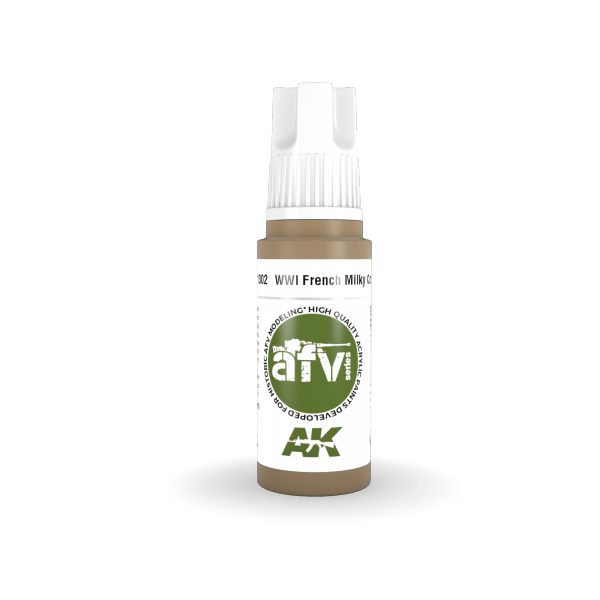 AK Interactive AK11302 WWI French Milky Coffee 17ml