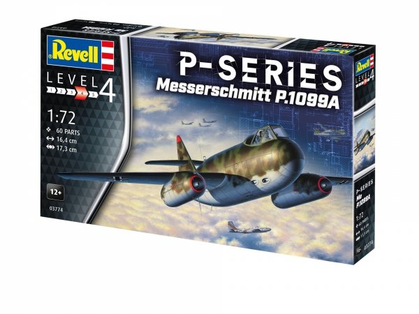 Revell 63774 Messerschmitt P.1099 A (P-Series) - Model Set 1/72