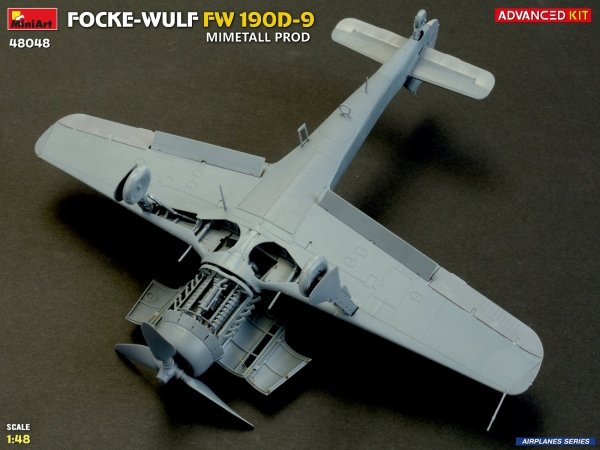 MiniArt 48048 FOCKE-WULF FW 190D-9. MIMETALL PROD. ADVANCED KIT 1/48