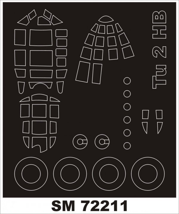 Montex SM72211 Tu-2 HOBBY BOSS