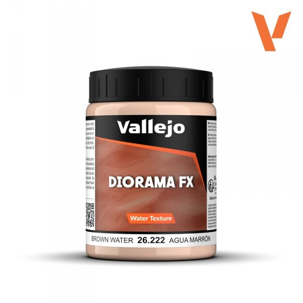 Vallejo 26222 Brown Water - Diorama FX 200ml
