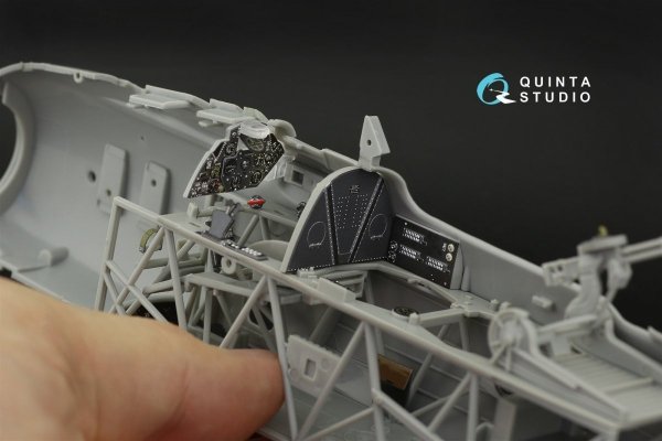 Quinta Studio QD32117 Fairey Swordfish Mk.II 3D-Printed &amp; coloured Interior on decal paper (Trumpeter) 1/32