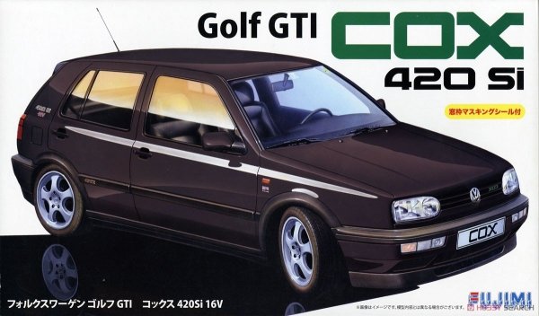 Fujimi 126760 RS-47 Golf GTI COX 420 Si 1/24