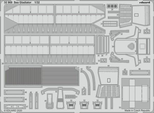Eduard BIG33118 Sea Gladiator 1/32 ICM