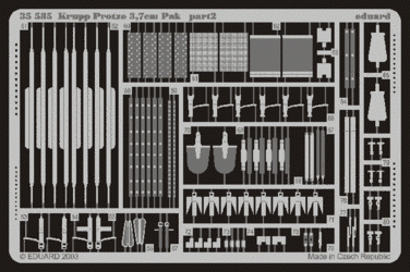 Eduard 35585 Krupp Protze PaK.35/36 37mm 1:35 Tamiya