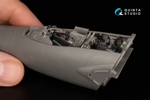 Quinta Studio QD48450 Buccaneer S.2B early 3D-Printed coloured Interior on decal paper (Airfix) 1/48