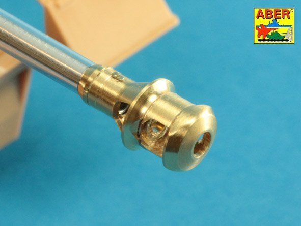 Aber 35L-237 75mm KwK40L/48 barrel with middle model muzzle brake for Germ.Pz.Kpfw.VI, Ausf.H (1:35)