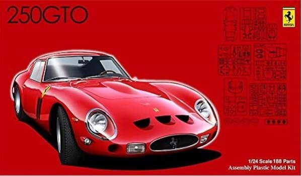 Fujimi 126661 Ferrari 250GTO Special Version (with Wire Wheel) 1/24