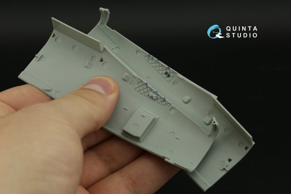 Quinta Studio QD48323 A-10C 3D-Printed &amp; coloured Interior on decal paper (Academy) 1/48