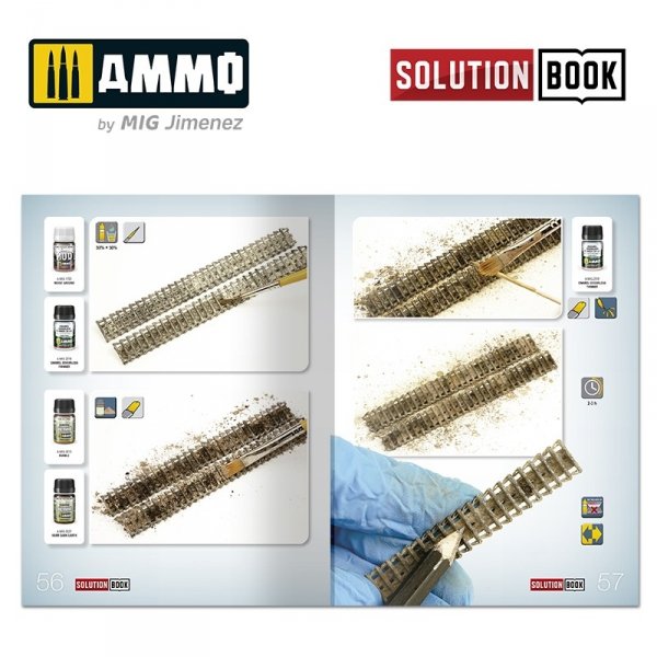 Ammo of Mig 6527 How to Paint WWII German Mid-War Vehicles SOLUTION BOOK 21 (Multilingual Book)