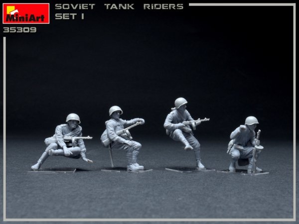 MiniArt 35309 SOVIET INFANTRY TANK RIDERS SET 1 1/35