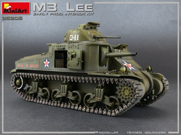 Miniart 35206 M3 Lee early prod. w/interior 1/35