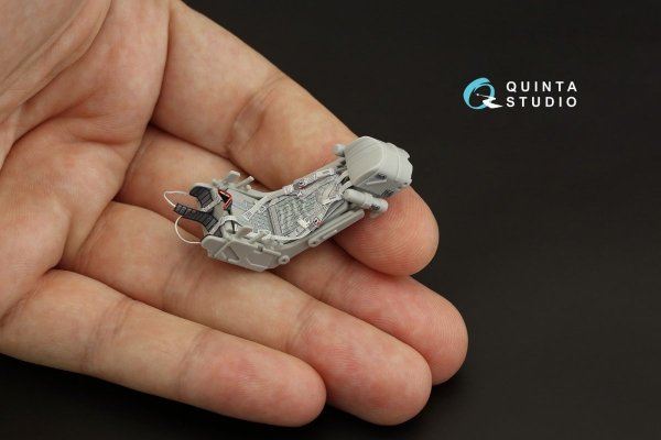 Quinta Studio QD32142 MiG-29 9-13 Fulcrum C 3D-Printed &amp; coloured Interior on decal paper (Trumpeter) 1/32