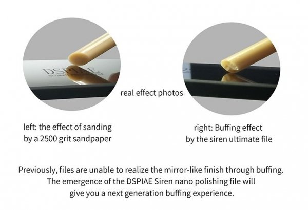 DSPIAE SF-20 Maximum precision Tempered glass file