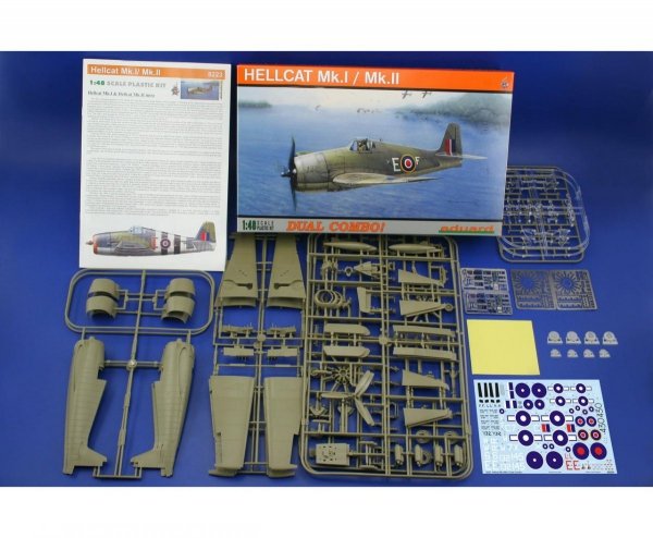 Eduard 8223 HELLCAT Mk. I/Mk. II DUAL COMBO 1/48 