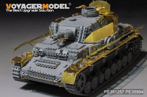 Voyager Model PE351257 WWII German Pz.Kpfw.IV Ausf.F1 LateProduction Basic For DRAGON 6957 1/35