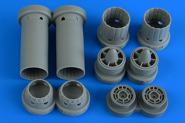 Aires 4897 F-4E/G Phantom II exhaust nozzles 1/48 Meng