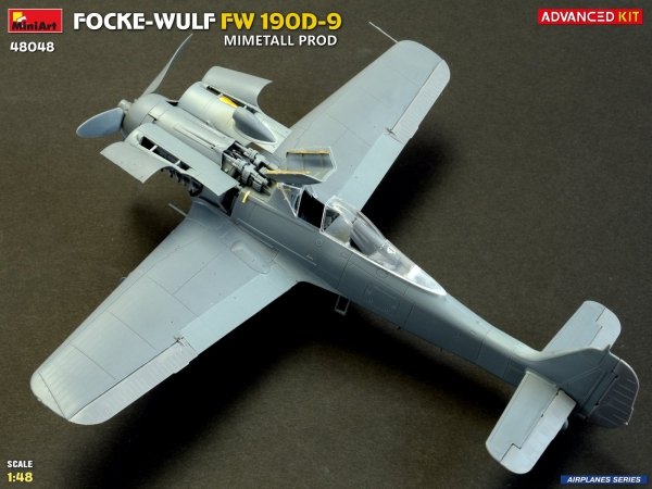 MiniArt 48048 FOCKE-WULF FW 190D-9. MIMETALL PROD. ADVANCED KIT 1/48