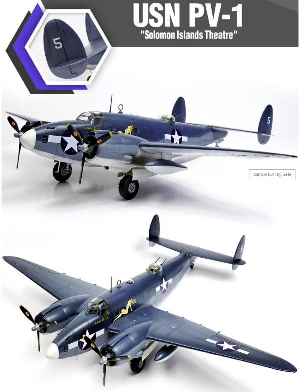 Academy 12347 USN PV-1 &quot;Solomon Islands Theatre&quot; 1/48