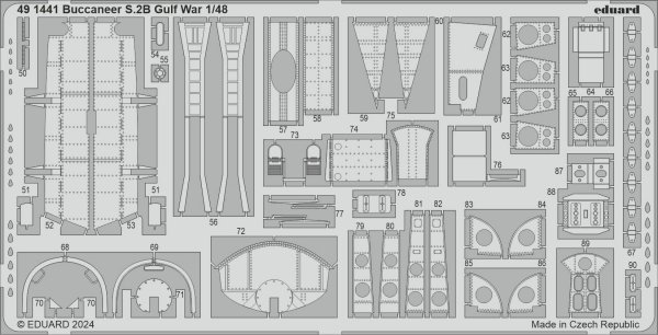 Eduard BIG49415 Buccaneer S.2B Gulf War AIRFIX 1/48