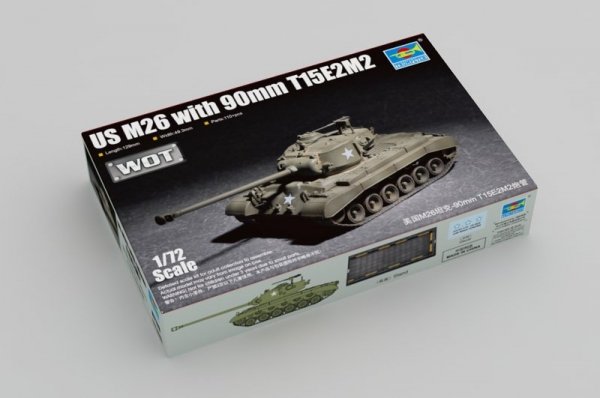 Trumpeter 07170 US M26 with 90mm T15E2M2 (1:72)