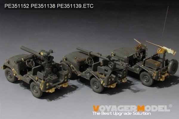 Voyager Model PE351152 IDF 1/4 TON 4X4 M38A1/CJ-5 TOW upgrade set (For AFV AF35S97) 1/35