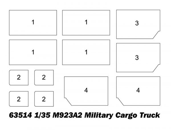 I Love Kit 63514 M923A2 Military Cargo Truck 1/35