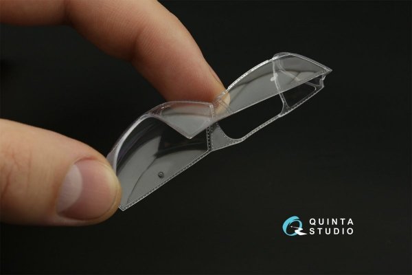 Quinta Studio QDS-48356 Mi-24D 3D-Printed &amp; coloured Interior on decal paper (Trumpeter) (Small version) 1/48
