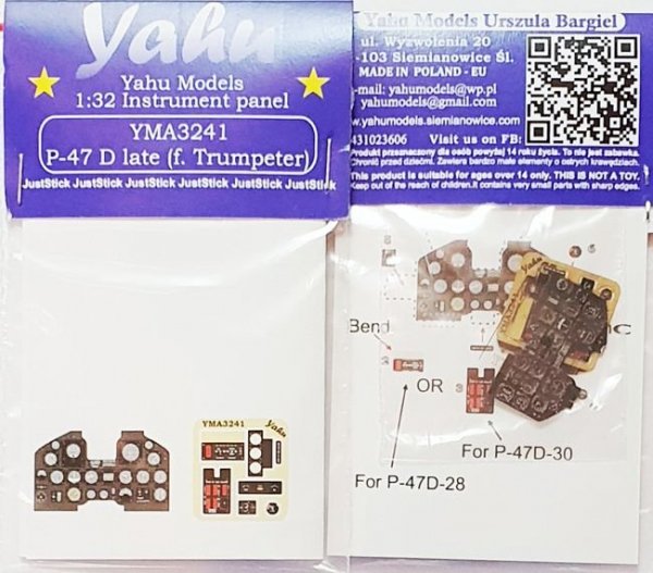 Yahu YMA3241 P-47 late Trumpeter (1:32)
