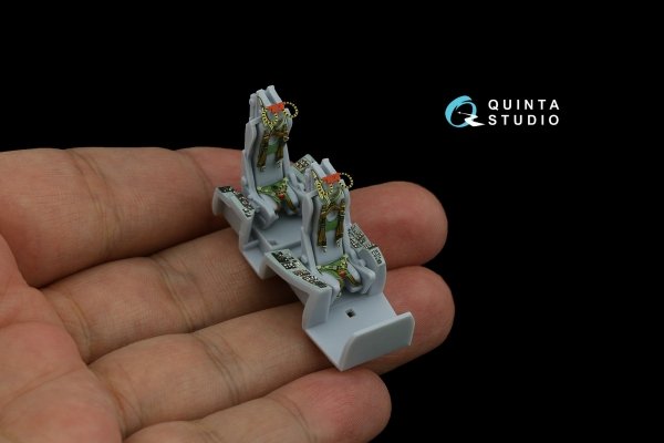 Quinta Studio QD72173 Blackburn Buccanneer S.2B Late 3D-Printed &amp; coloured Interior on decal paper (Airfix) 1/72