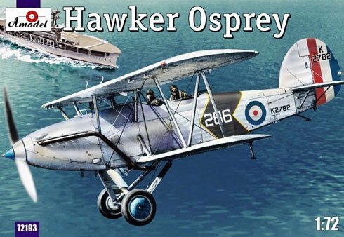 A-Model 72193 British naval fighter Hawker Osprey 1:72