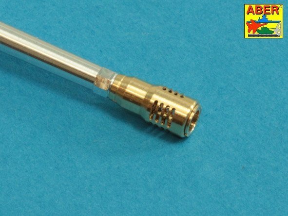 Aber 35L-252 7,5cm/5,5cm Pak 41 L/57 gun barrel with muzzle brake for German Tank Pz.Kpfw. VI Ausf. C (VK36.01) 1:35