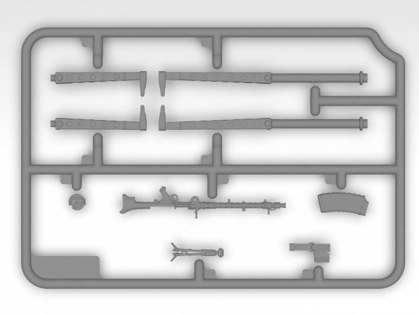 ICM 24024 Type G4 with MG 34 and German Staff Personnel 1/24