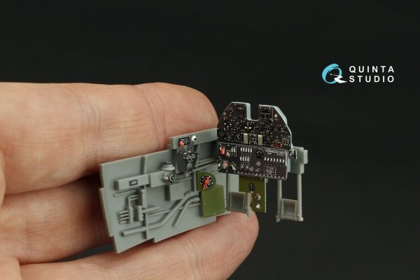 Quinta Studio QD32223 P-40M 3D-Printed coloured Interior on decal paper (Hasegawa) 1/32