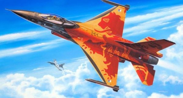 Revell 03980 F-16 Mlu Solo Display KLu (1:72)