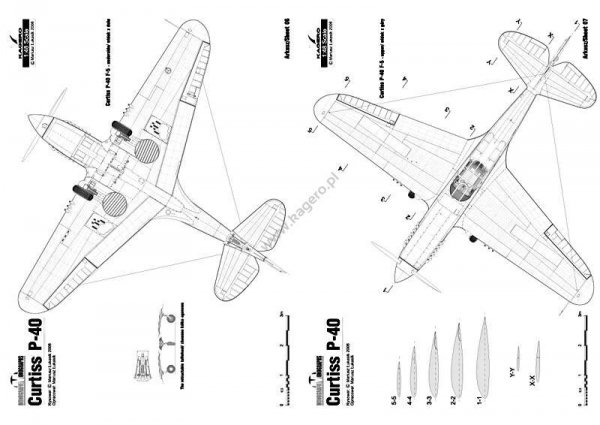 Kagero 3040 Curtiss P-40 vol. II EN