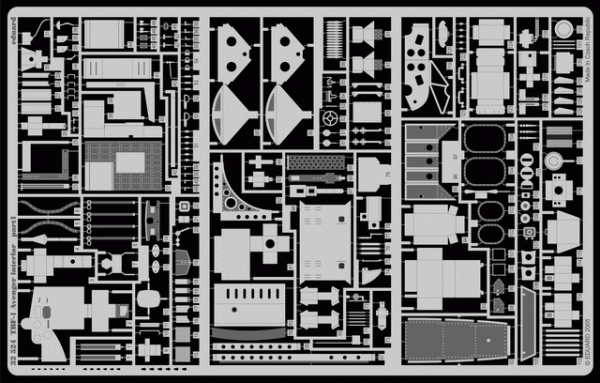 Eduard 32524 TBF-1 interior 1/32 TRUMPETER