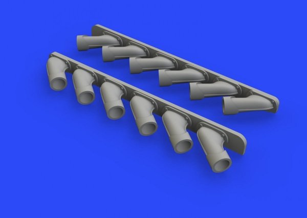 Eduard 648470 Spitfire Mk. XIV exhaust stacks 1/48 AIRFIX
