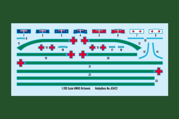 Hobby Boss 83422 HMHS Britannic 1/700