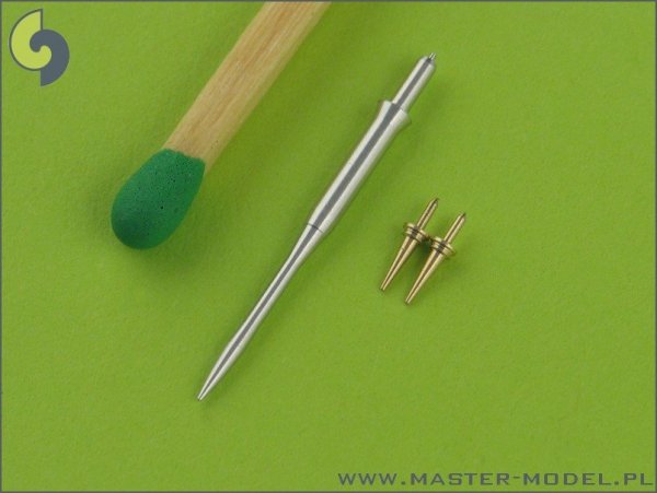 Master AM-32-032 F-16 Pitot Tube &amp; Angle Of Attack probes (1:32)