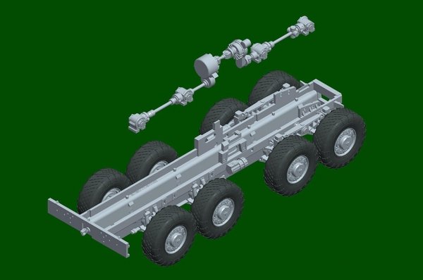 Trumpeter 07195 MAZ-537G Late production type with MAZ/ChMZAP-5247G semitrailer 1/72