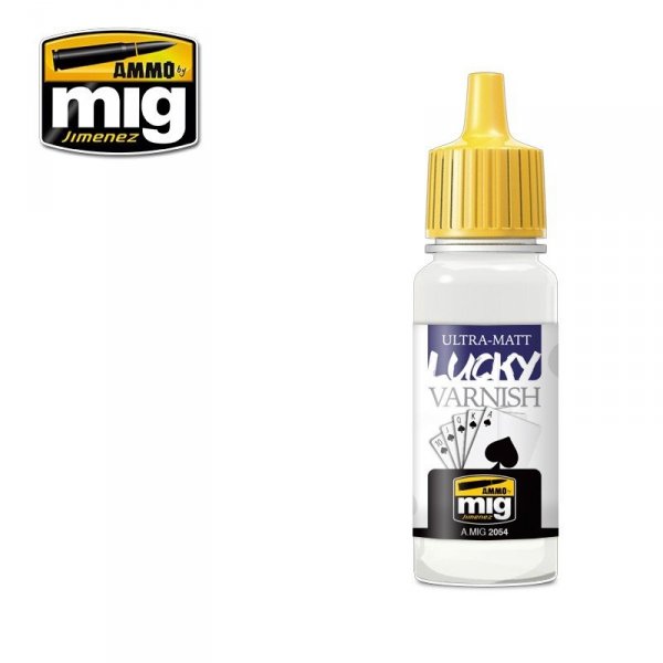 AMMO Mig 2054 ULTRA-MATT LUCKY VARNISH (17 ml)